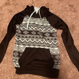 Women’s hoodie silky material